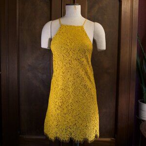 Speechless Lace Halter Midi Dress Size S